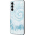 Blue and White Tie Dye Galaxy A14 5G Skin